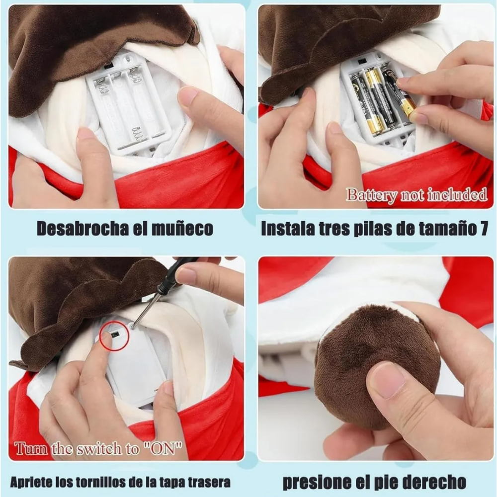 Peluche Jesús Respiración Antiestrés
